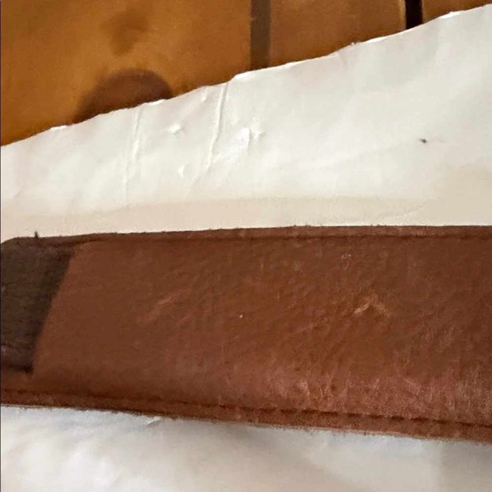 Duluth Trading Co Olive Canvas Laptop Bag with Brown Leather Trim